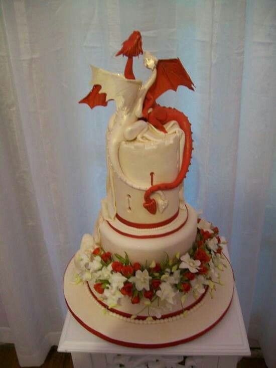 Dragon Wedding Cake