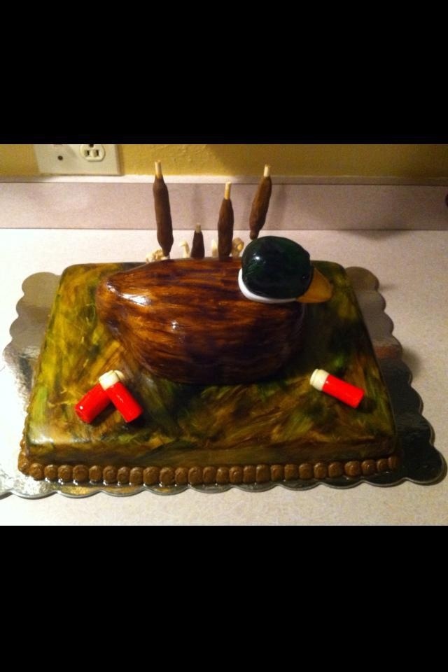 Duck Hunting Cake