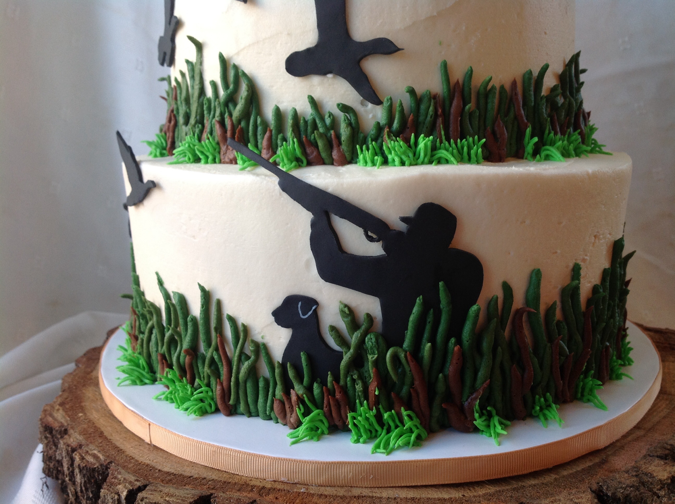 Duck Hunting Grooms Cake Ideas