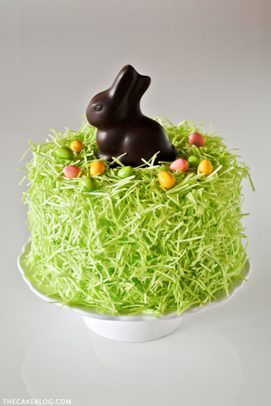 Easter Bunny Cake with Chocolate