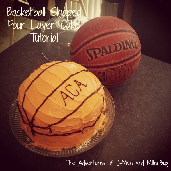 Easy Basketball Cake