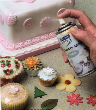 Edible Lustre Spray for Cake