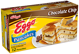 Eggo Chocolate Chip Pancakes