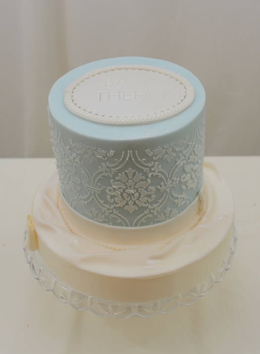 Elegant Baby Shower Cake