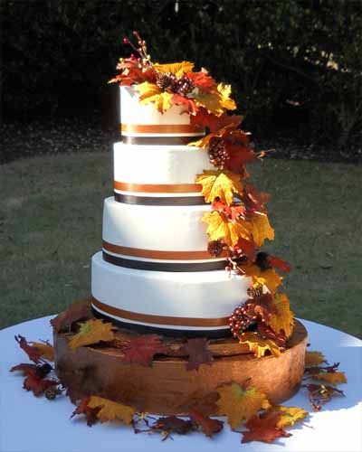 Fall Wedding Cake Ideas