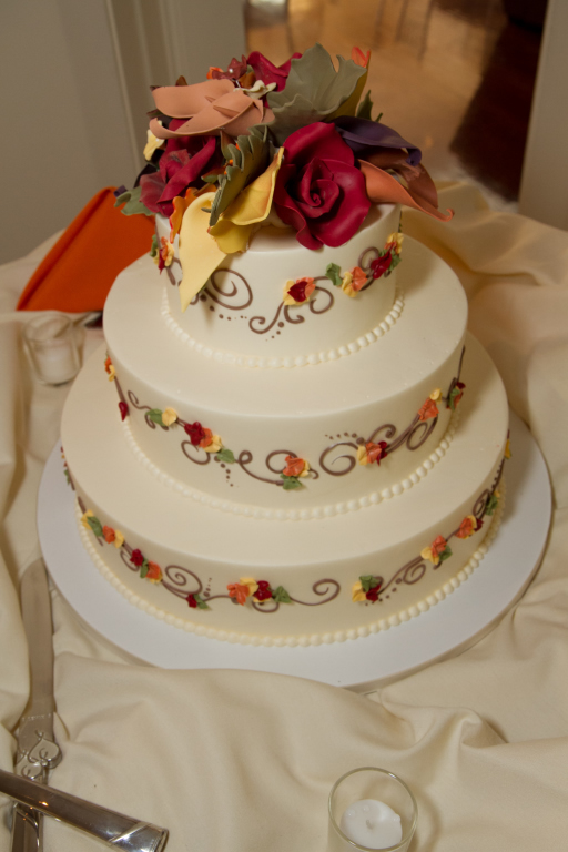 Fall Wedding Cake