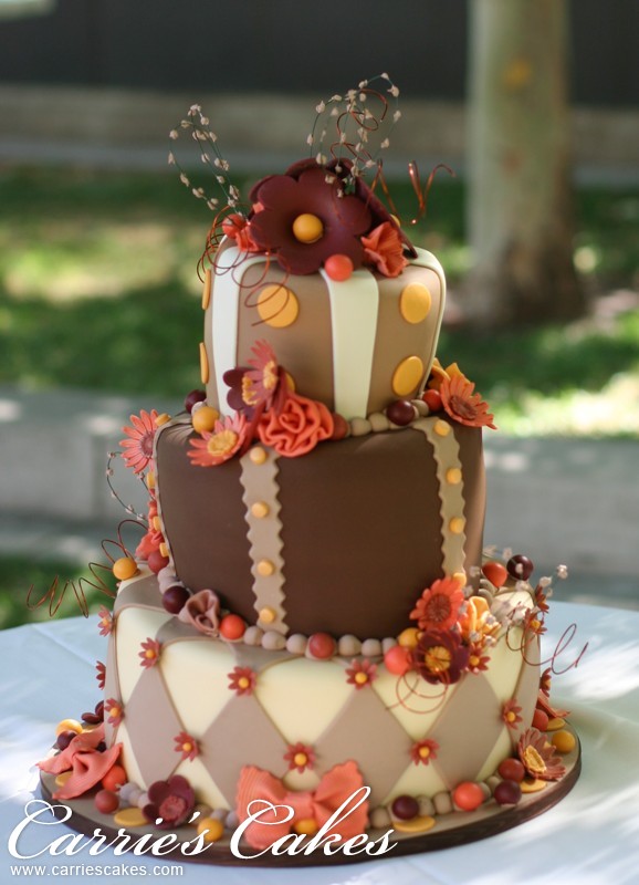 Fall Wedding Cake