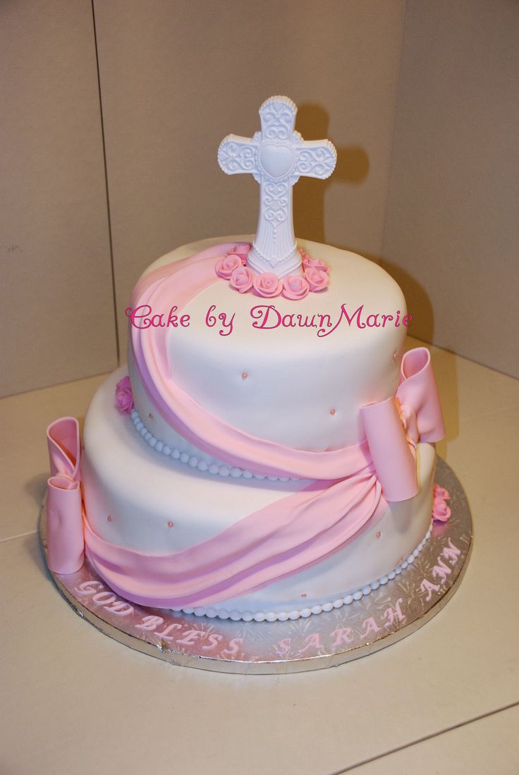 First Communion Girl Cake