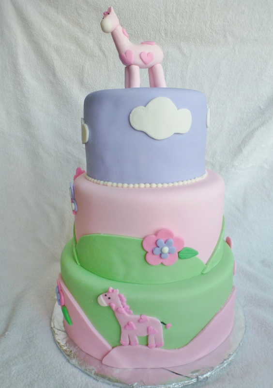 Girl Baby Shower Cake