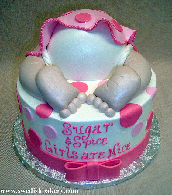 Girl Baby Shower Cake