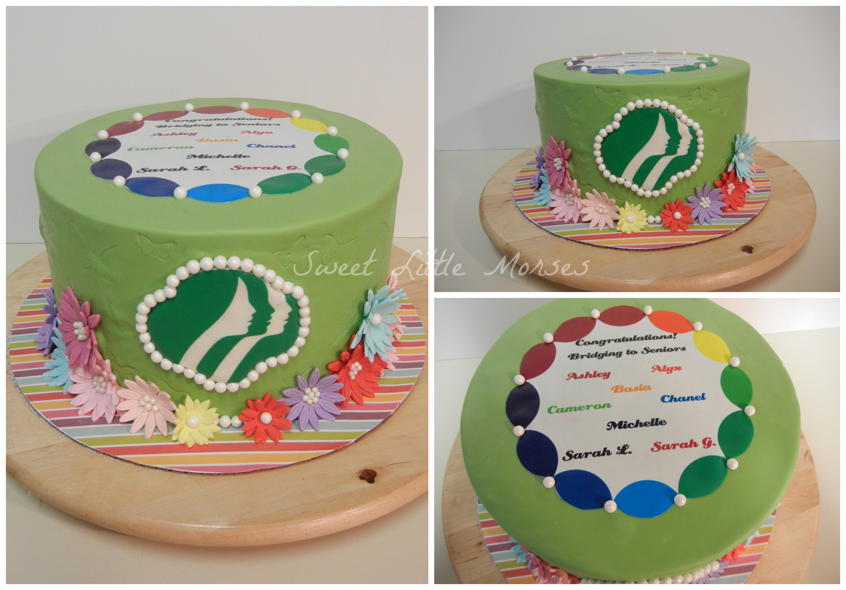 Girl Scout Bridging Ceremony Cakes