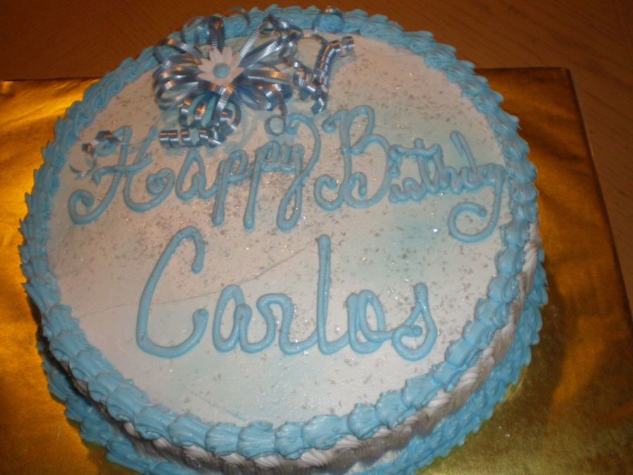 Happy Birthday Carlos Cake