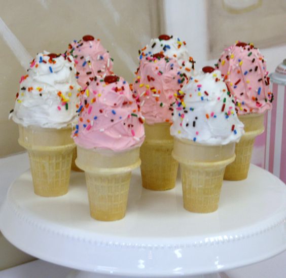 Ice Cream Cone Cupcakes