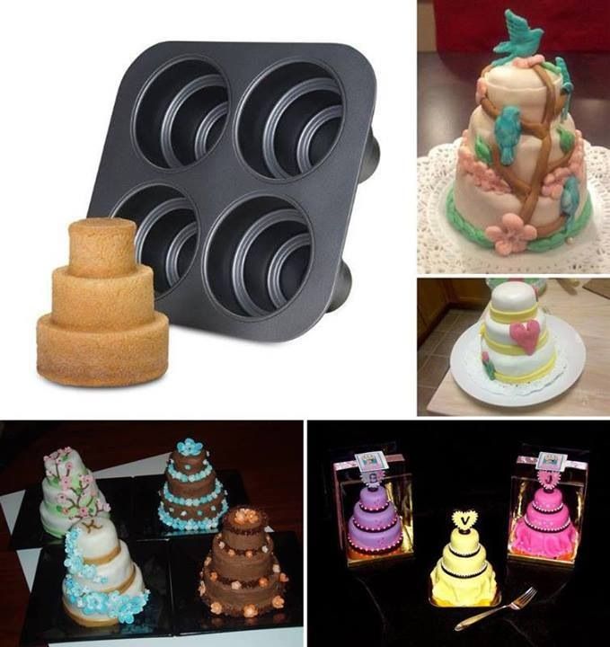 Mini Tiered Cake Pan