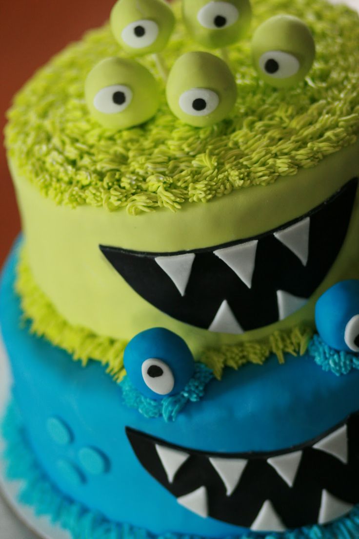 Monster Birthday Cake Ideas