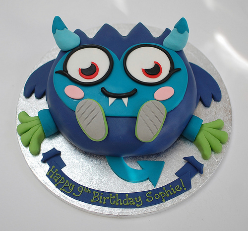 Monster Birthday Cakes