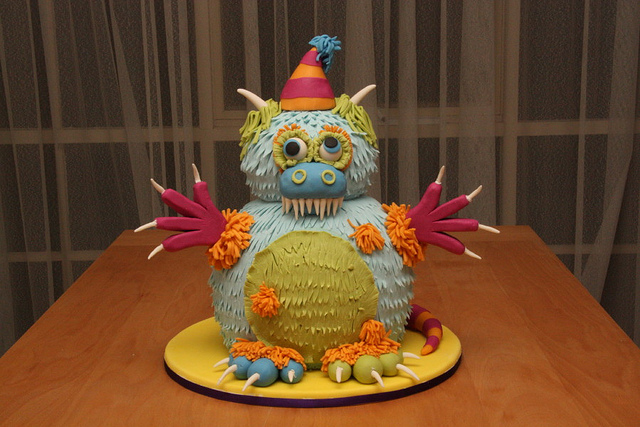 Monster Birthday Cakes