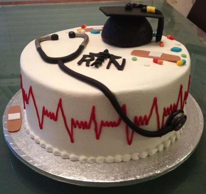 Nurse Graduation Cake