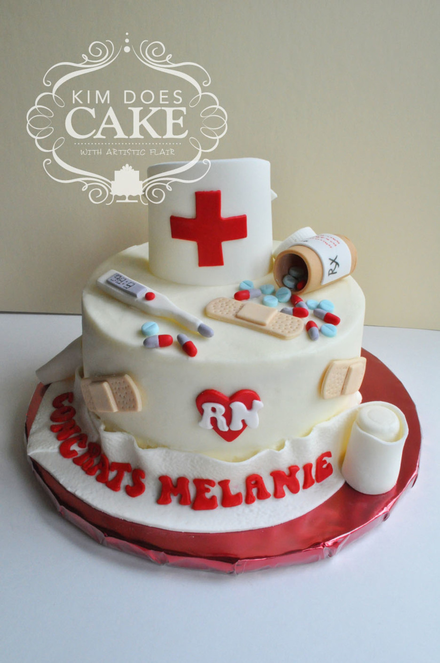 Nursing Graduation Cake