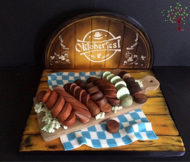 Oktoberfest Birthday Cake