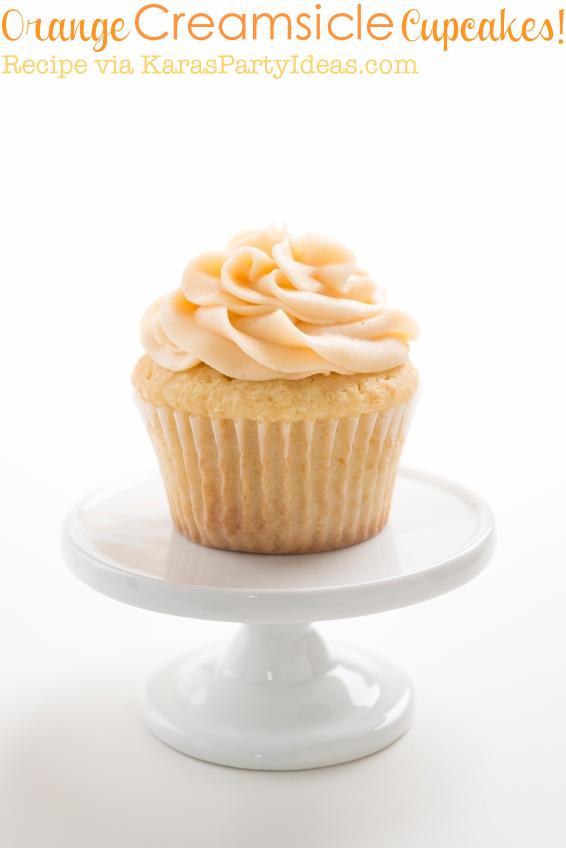 Orange Creamsicle Cupcake Recipe