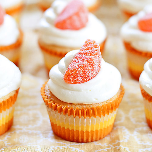 9 Photos of Frosting For Creamsicle Cupcakes