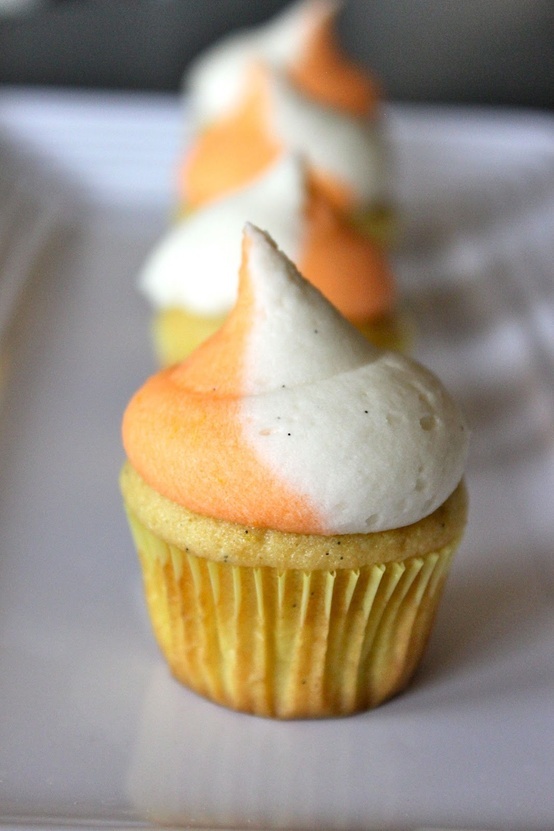 Orange Creamsicle Cupcakes