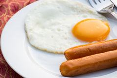 Pancakes Sausage and Egg Plate