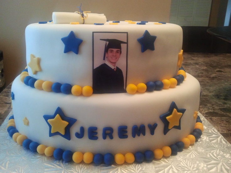 Personalized Graduation Cake