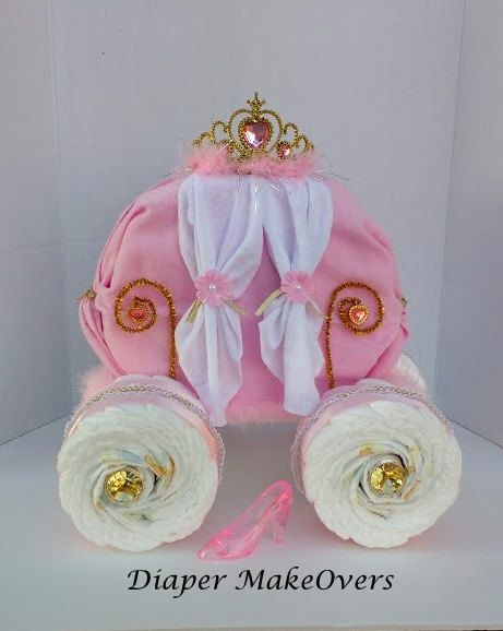 Princess Baby Girl Diaper Cake