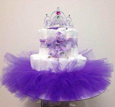 Princess Baby Shower Diaper Cake