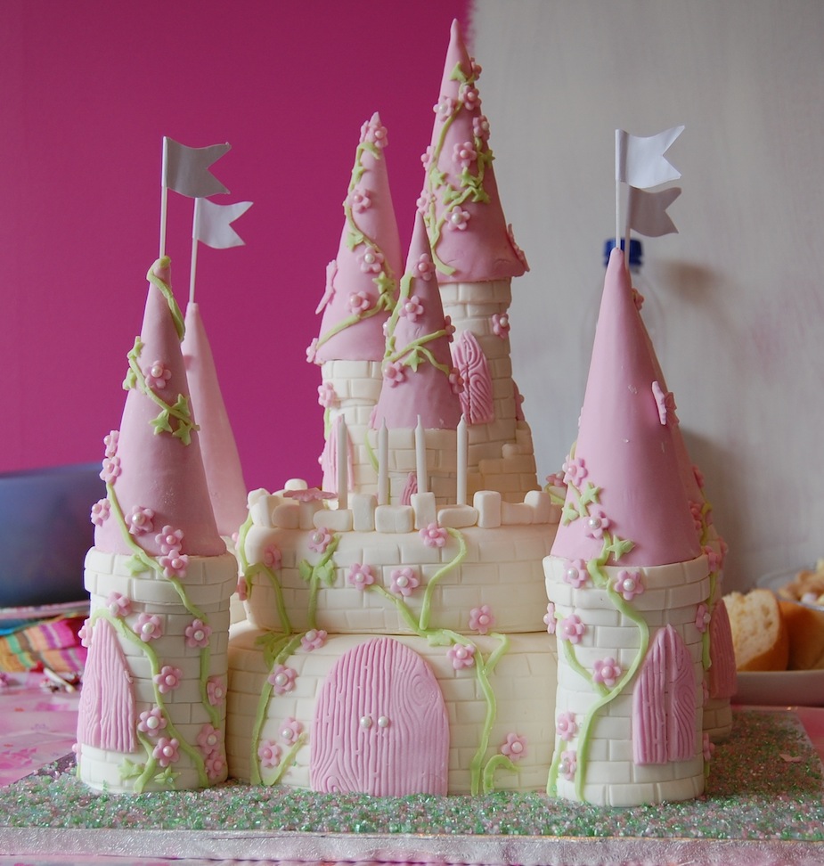 Princess Castle Birthday Cake