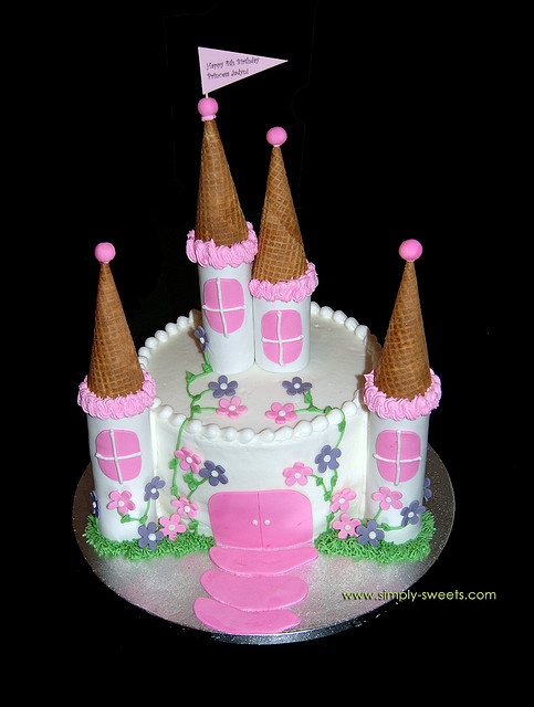 Princess Castle Cake