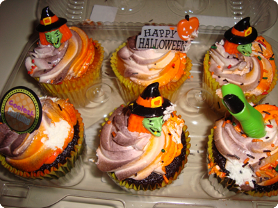 Publix Halloween Cupcakes