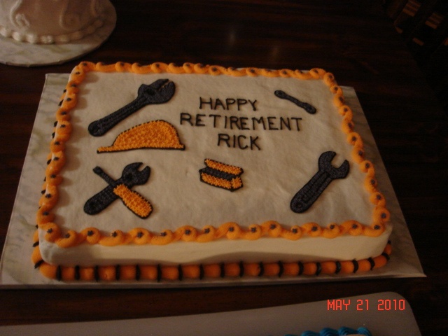 Retirement Cake