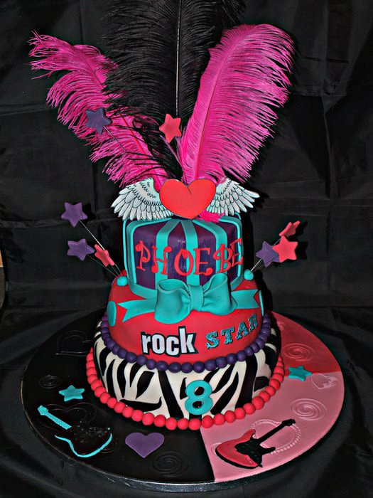 Rock Star Birthday Cake Ideas