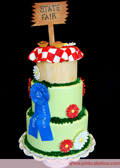 10 Photos of State Fair Decorated Cakes