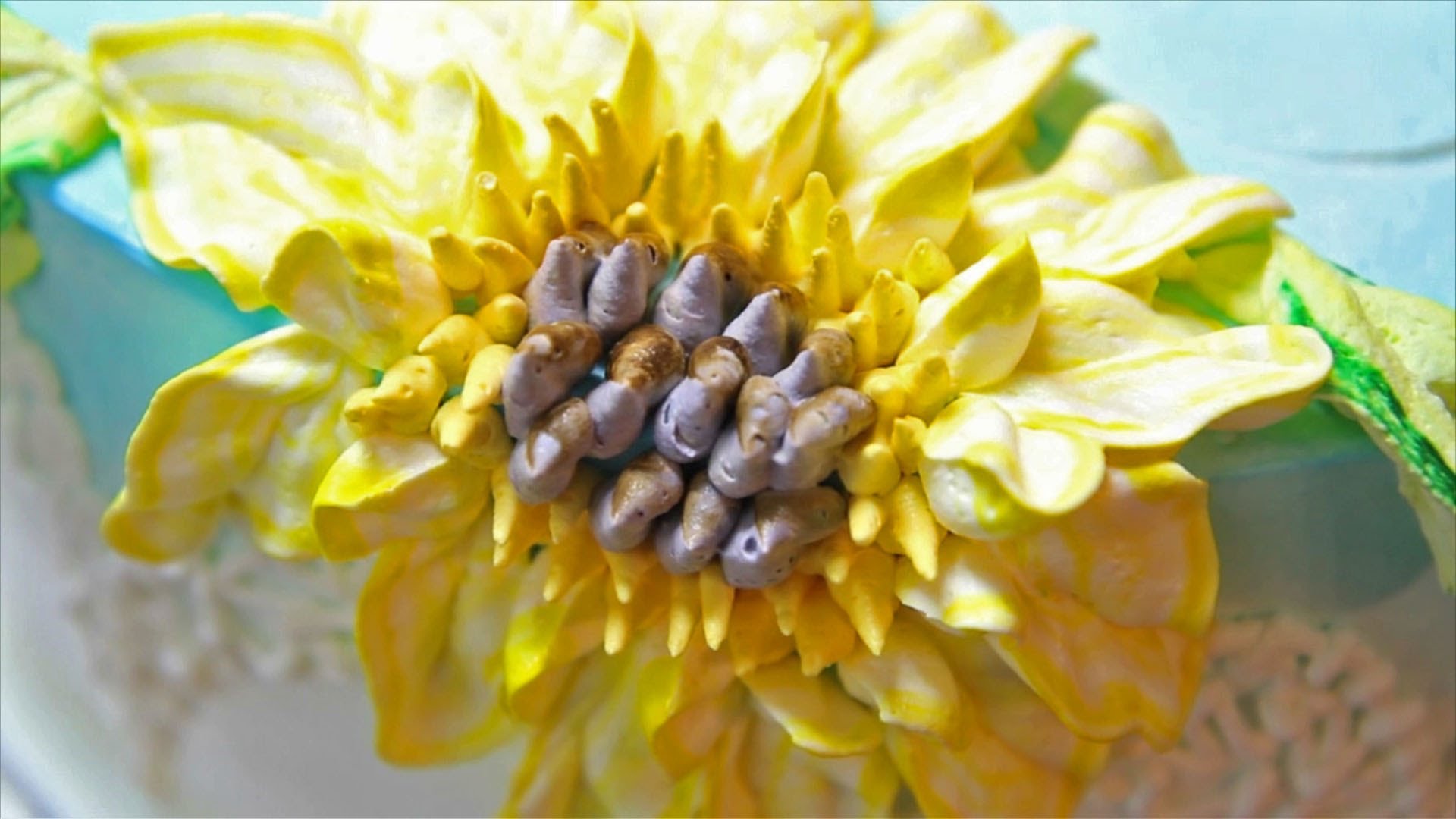 Sunflower Wedding Cake