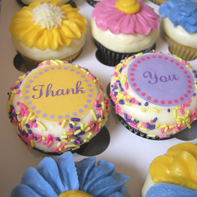 Thank You Cupcakes