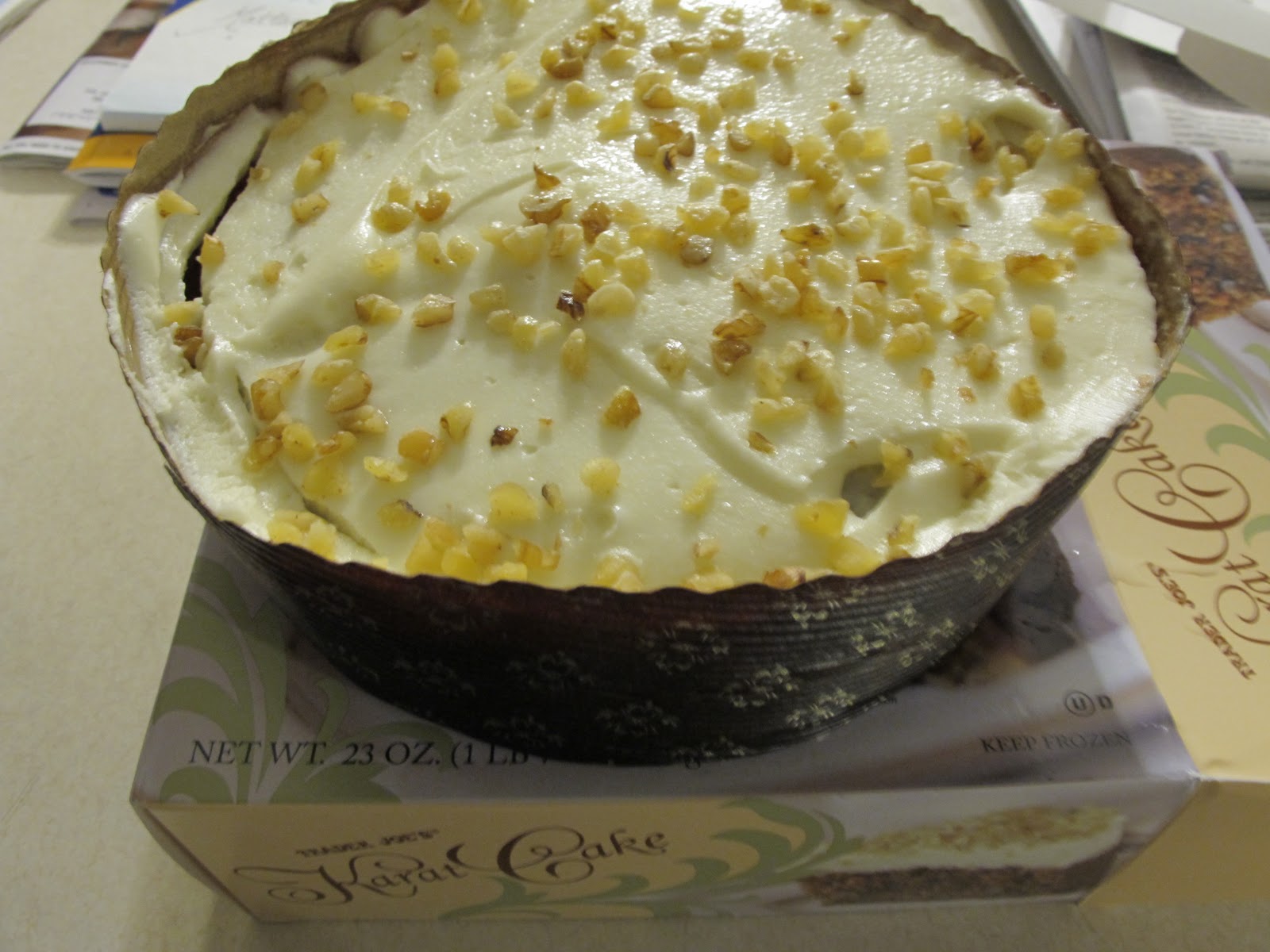 Trader Joe's Carrot Cake