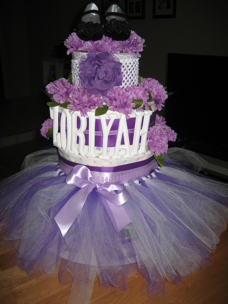 Tutu Diaper Cake