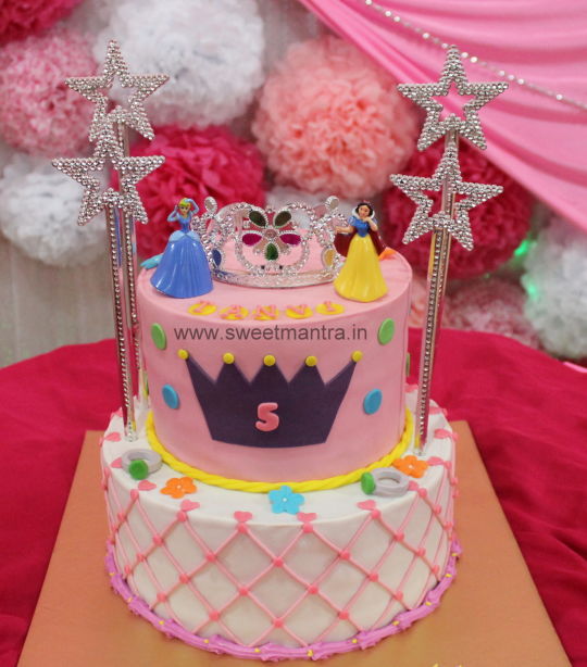 2 Layer Princess Cake