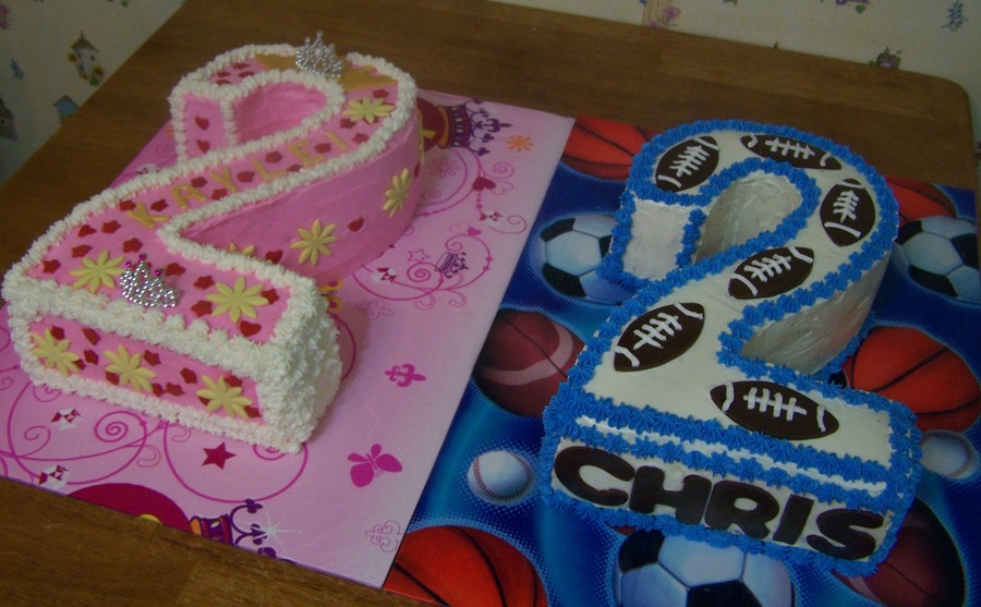 10 9 Yr Old Birthday Cakes For Twins Photo - Twin Girls ...