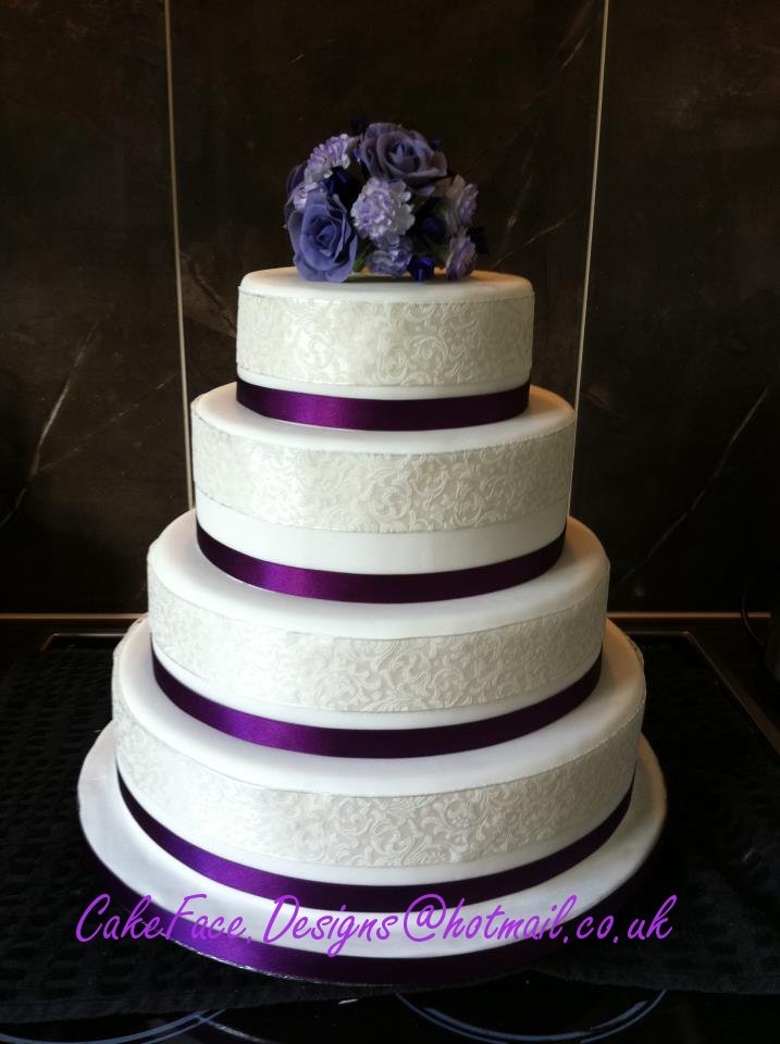 4 Tier Wedding Cake