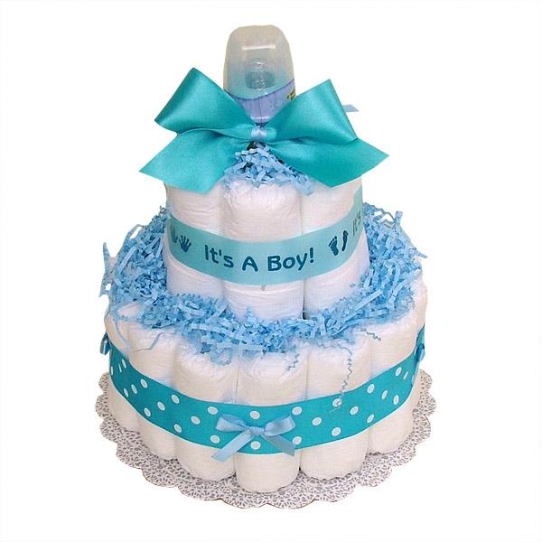 Baby Boy Diaper Cake