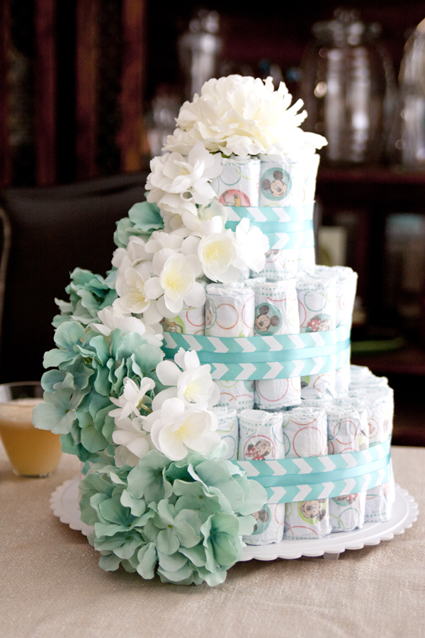 Baby Shower Diaper Cake