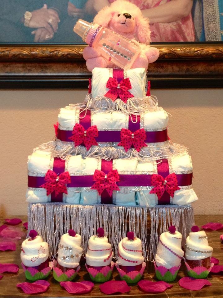 Baby Shower Diaper Cake