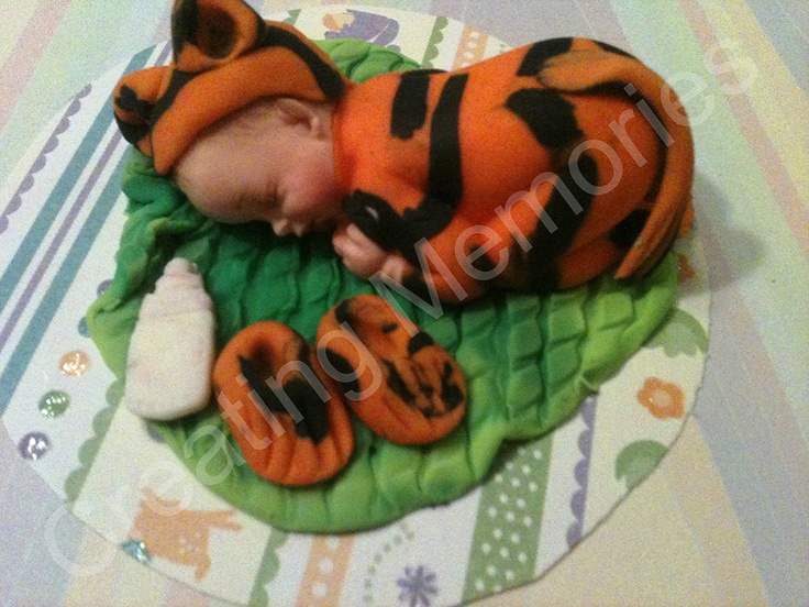 Baby Tiger Cake Topper