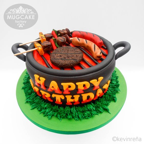 BBQ Birthday Cake Ideas