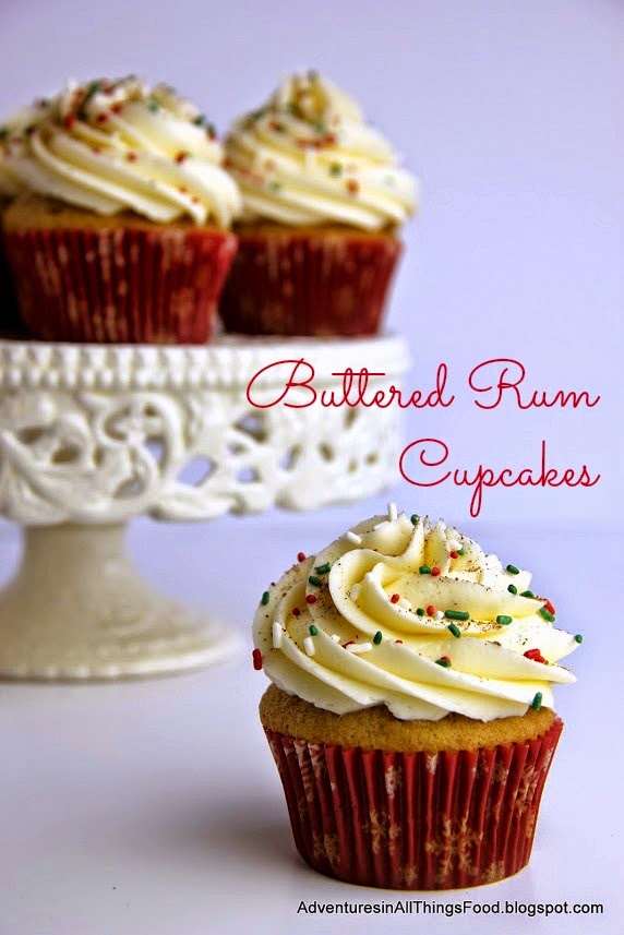 Butter Rum Cupcakes